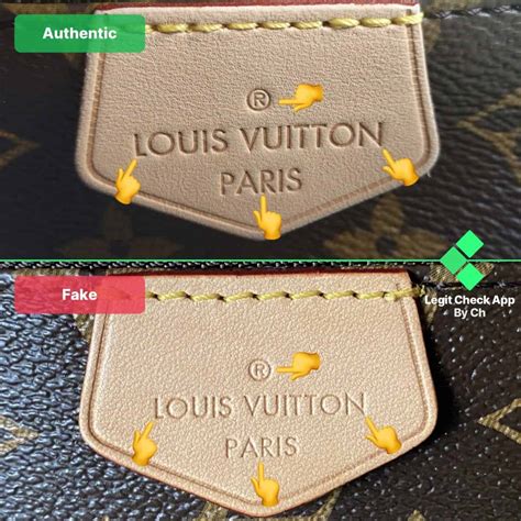 fake lv bag vs real|lv authenticity card.